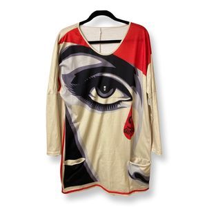 Vintage 90’s Avant-garde Mini Dress Med or Large